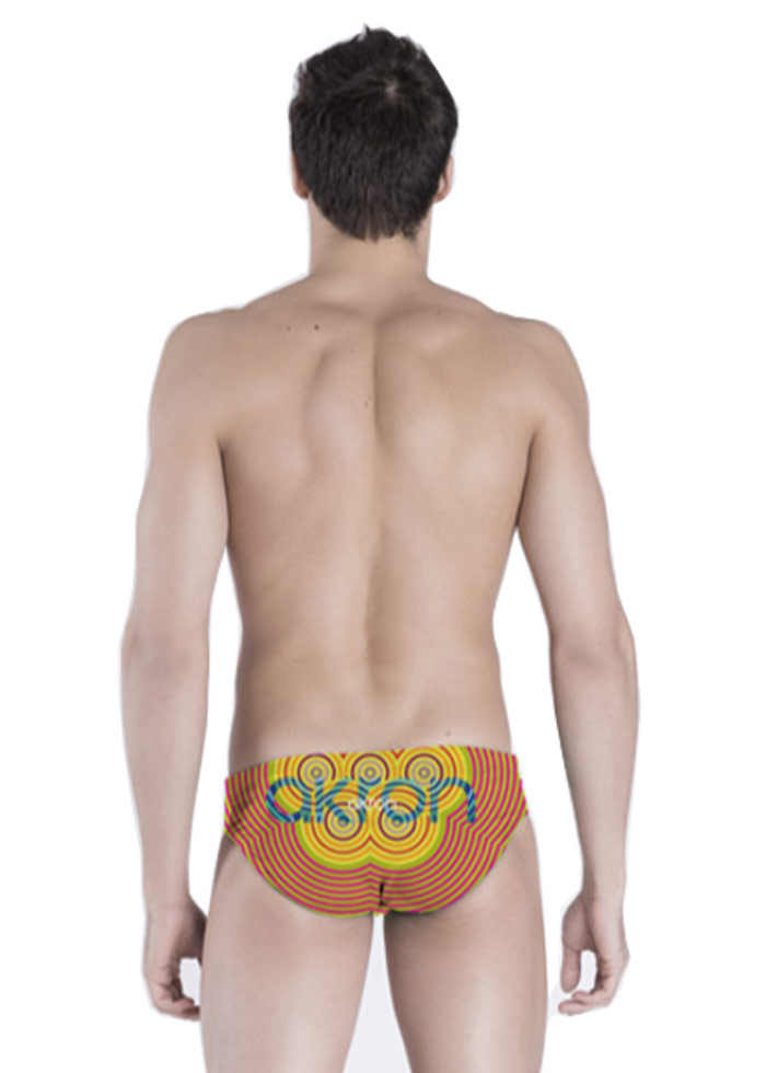 Akron Men's Olly Circle Brief - Multi