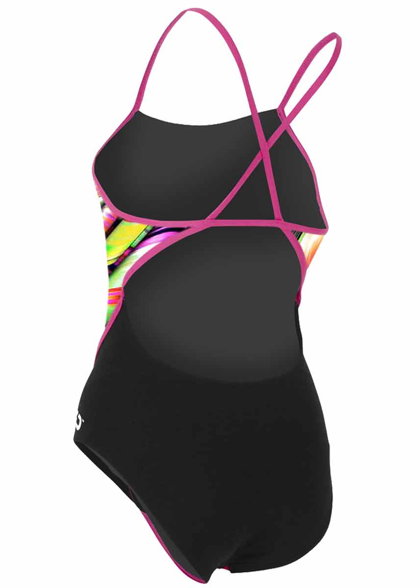 MP Michael Phelps Girls Margareta Racerback Swimsuit