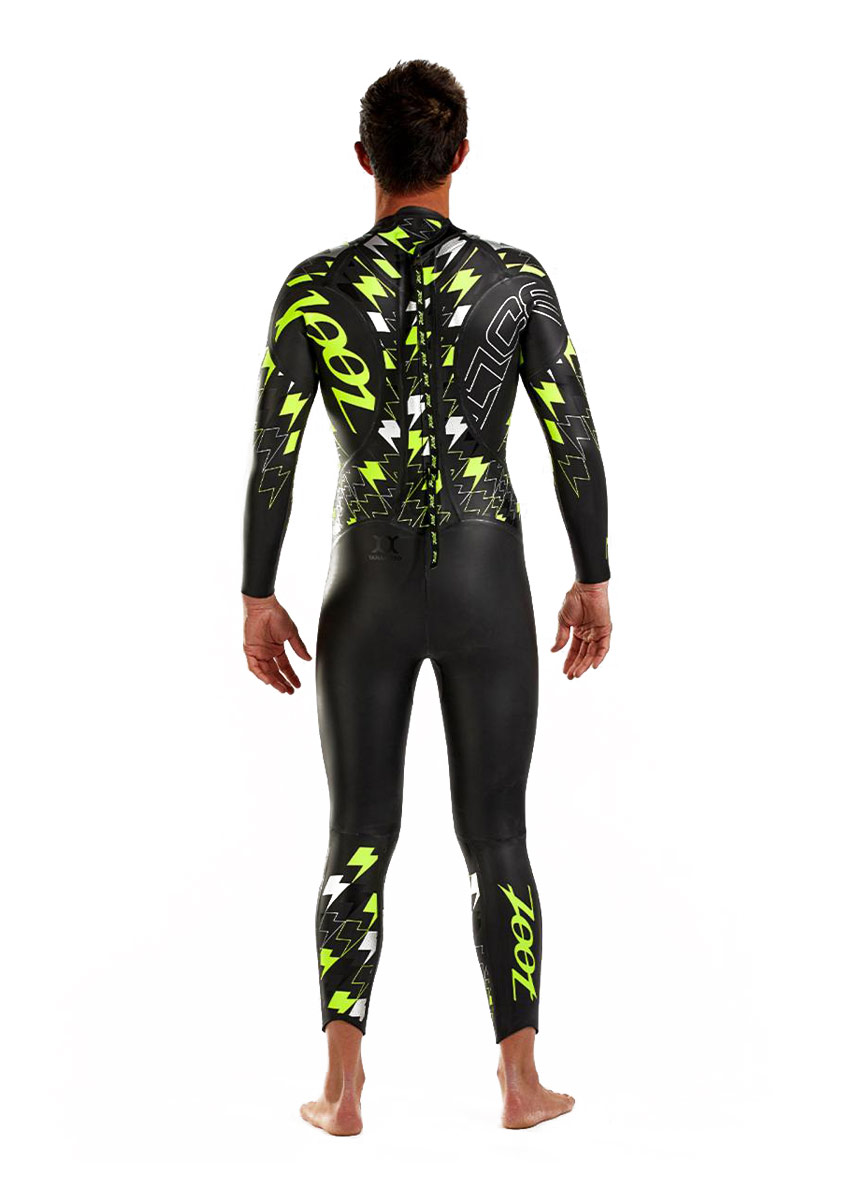 Zoot Men's Bolt Wetsuit - Yellow / Silver