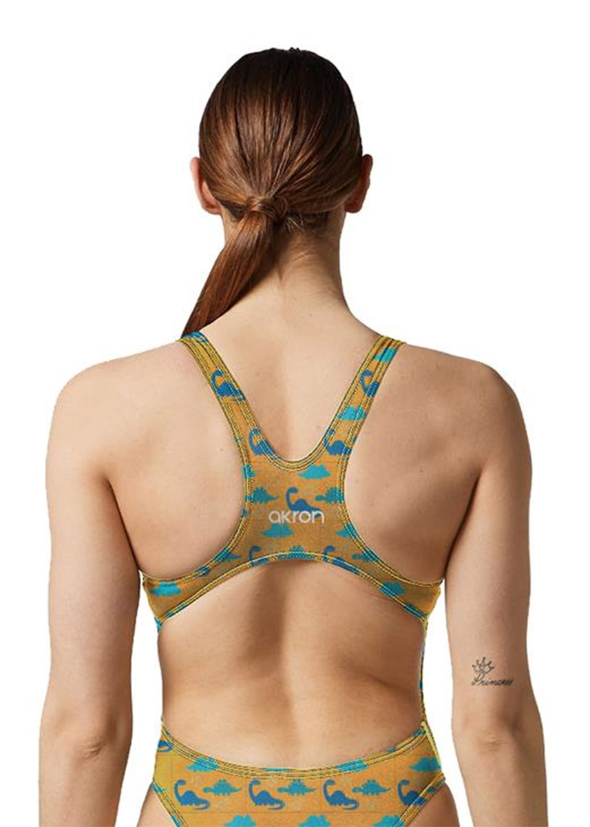 Akron Women's Save The Dino Swimsuit