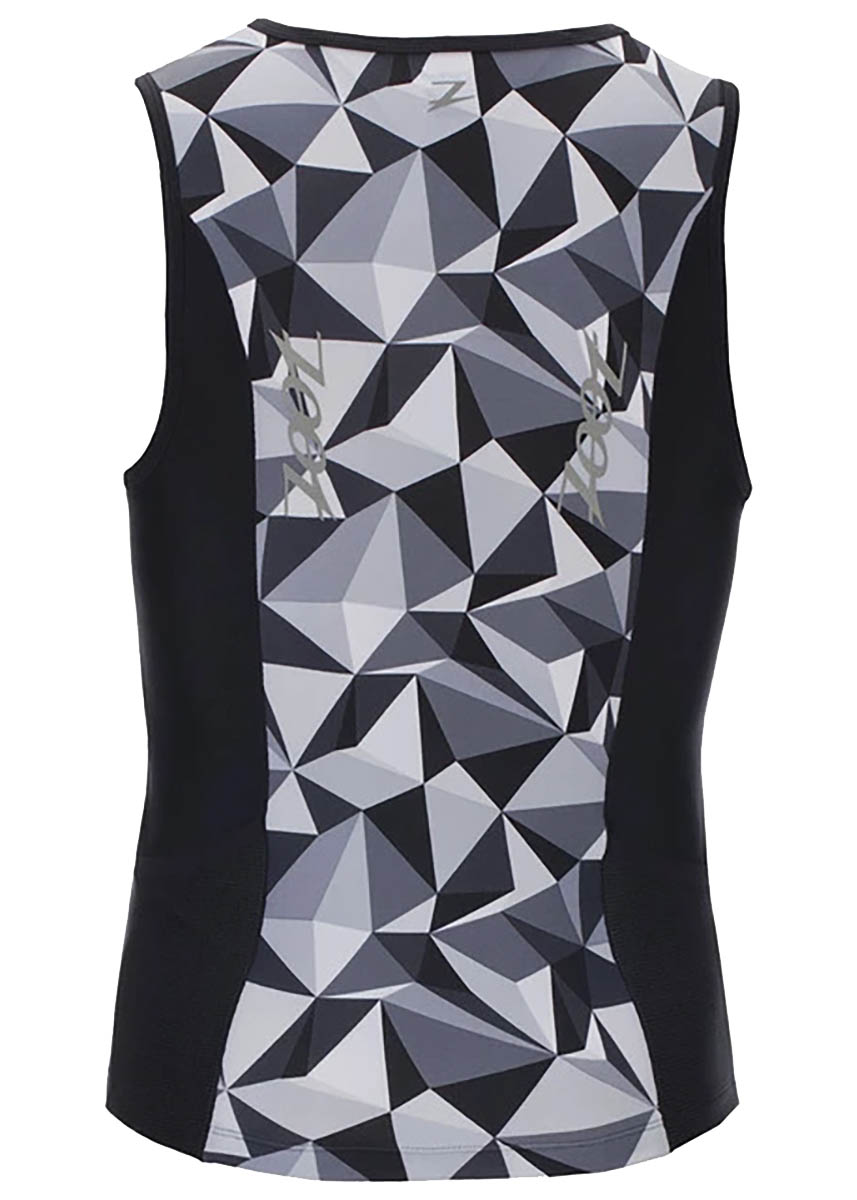  Zoot Men's Performance Tri Sleeveless Jersey - Black Camo