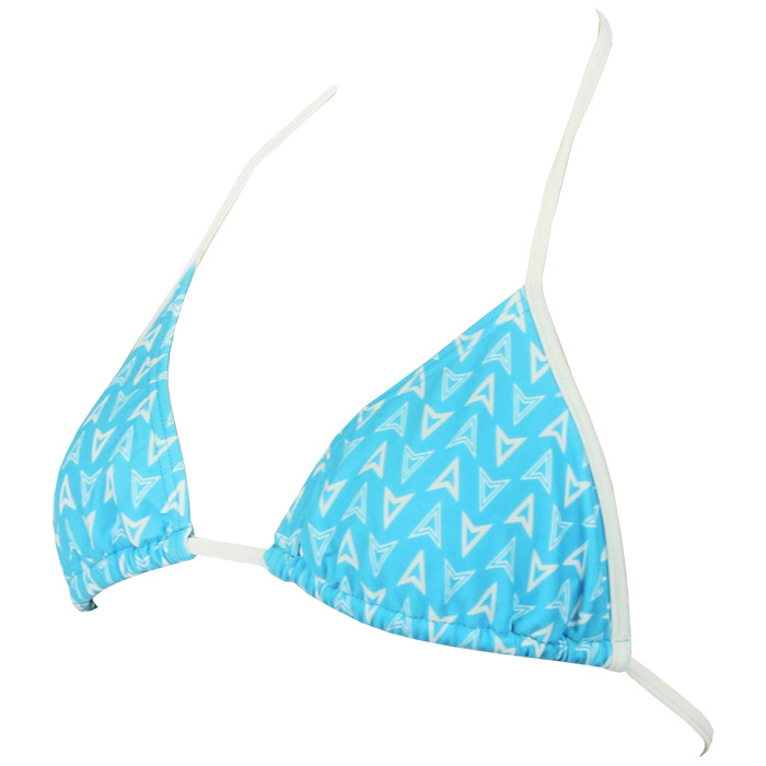 Diana Twin Tri Swim Bikini Top - Turquoise