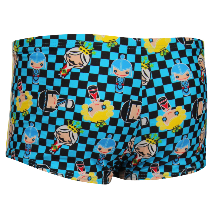 Diana Boys Cooper Swim Trunks - Blue Front