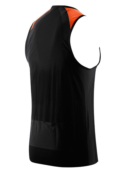 Arena Womens Carbon Pro Tri-Top Black/Orange 
