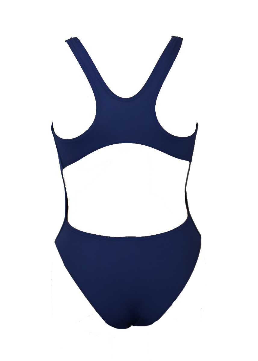 Akron Girl's Babbitt Evo Swimsuit - Montecarlo Blue