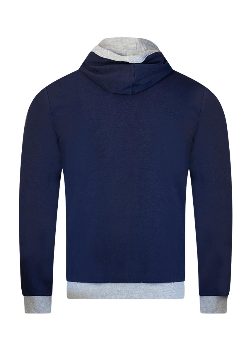 Akron Junior Tampa Tracksuit Top - Navy Blue/Grey