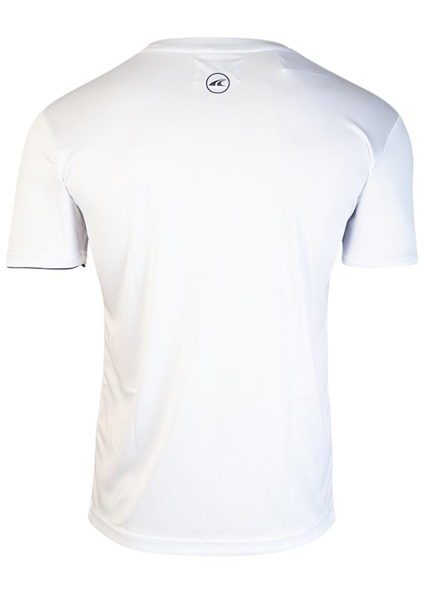 Akron Denis Technical T-shirt - White / Navy
