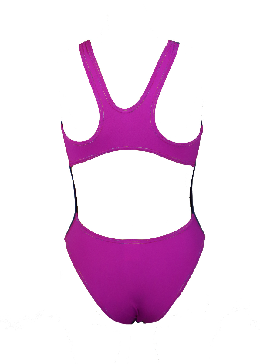 Akron Kids Babbitt Evo Swimsuit - Navy Blue/Deejay Pink