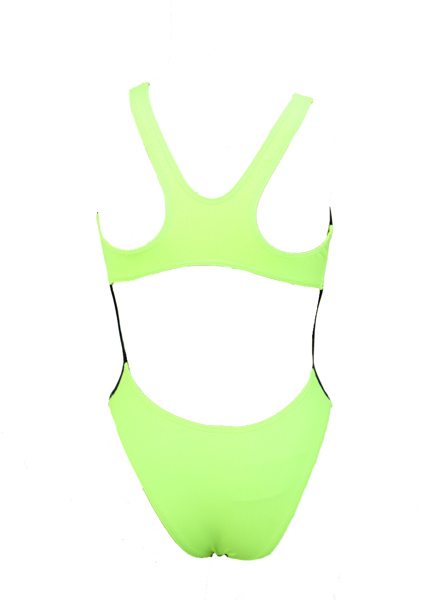 Akron Kids Babbitt Evo Swimsuit - Black/Comedy Green