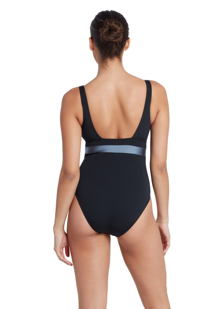 Zoggs Stellar Squareback Swimsuit - Front view