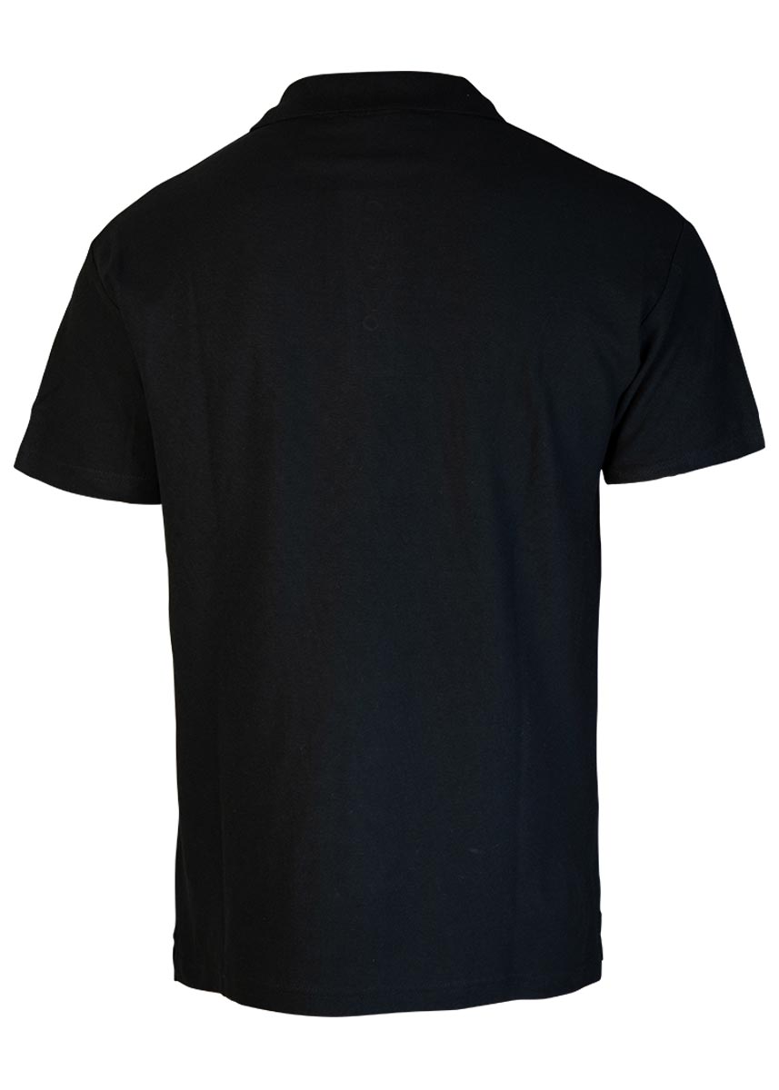 Akron Junior Break Polo Shirt - Black
