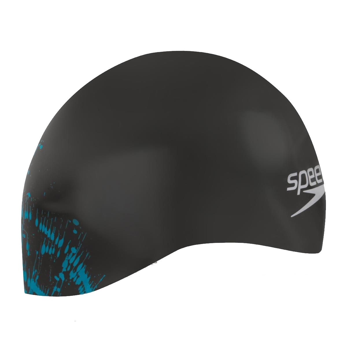 Speedo Fastskin Cap - USA Charcoal/ Aquarium 
