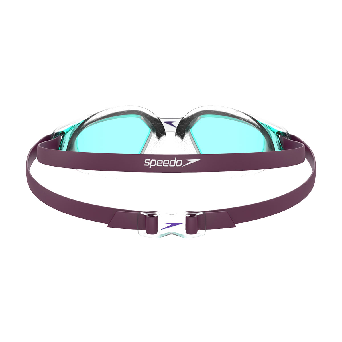Speedo Hydropulse Junior Goggles - Deep Plum / Light Blue
