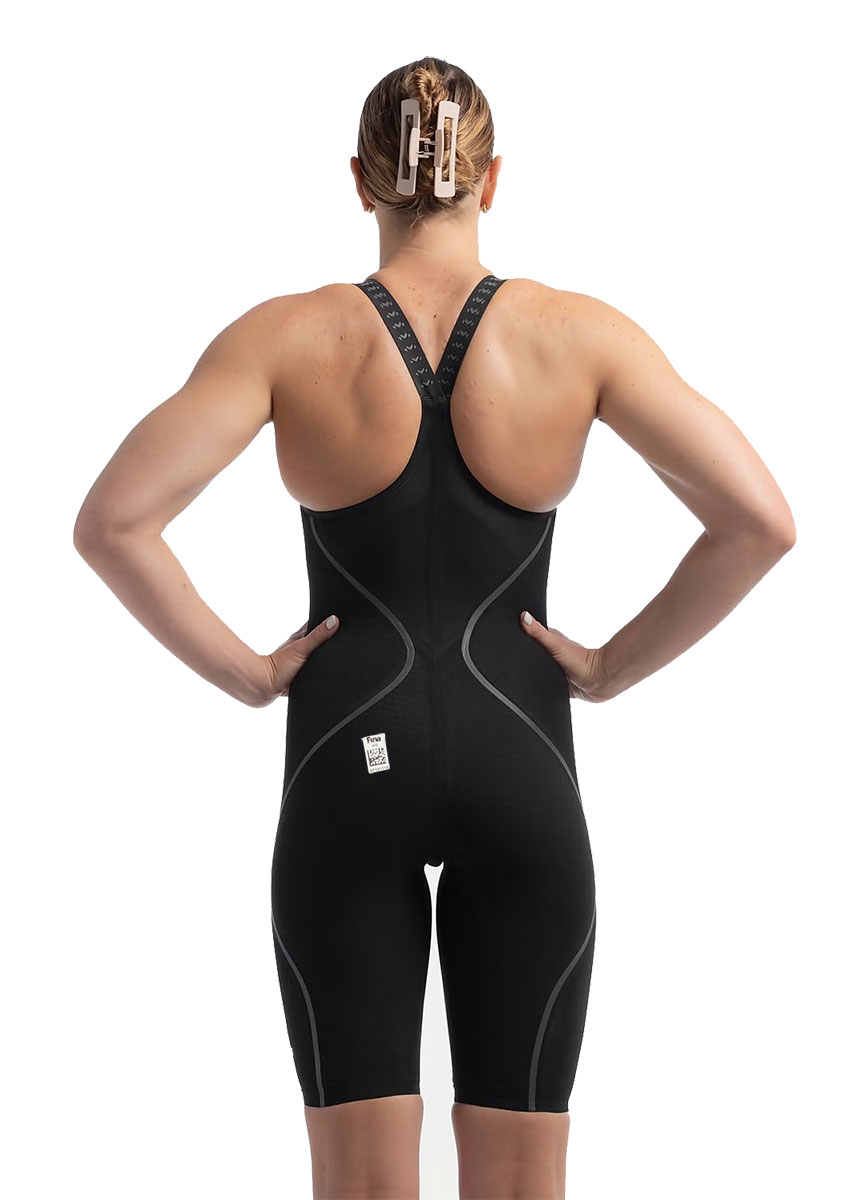 Speedo Fastskin LZR Pure Intent 2.0 Closedback Kneeskin - Black / Iridescent