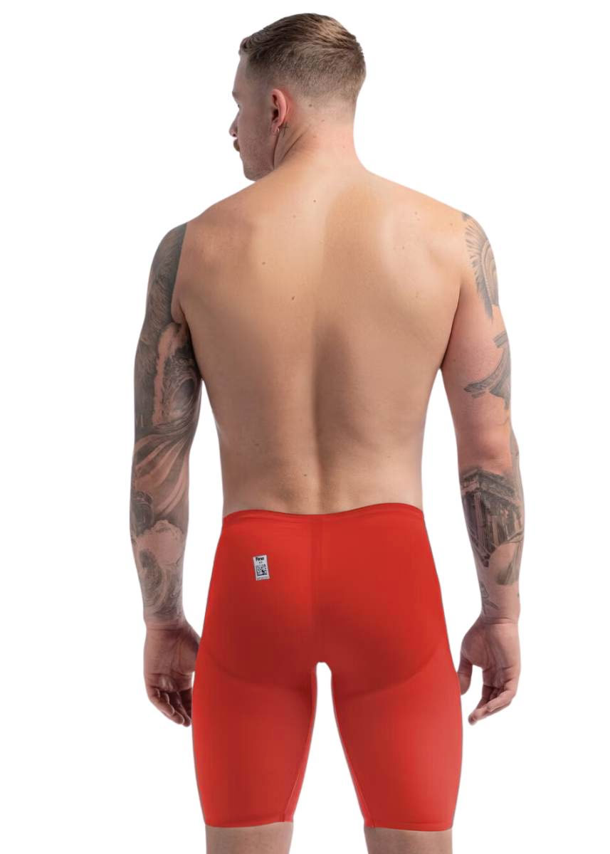 Speedo Fastskin LZR Pure Valor 2.0 Jammer - Flame Red / Picton Blue 