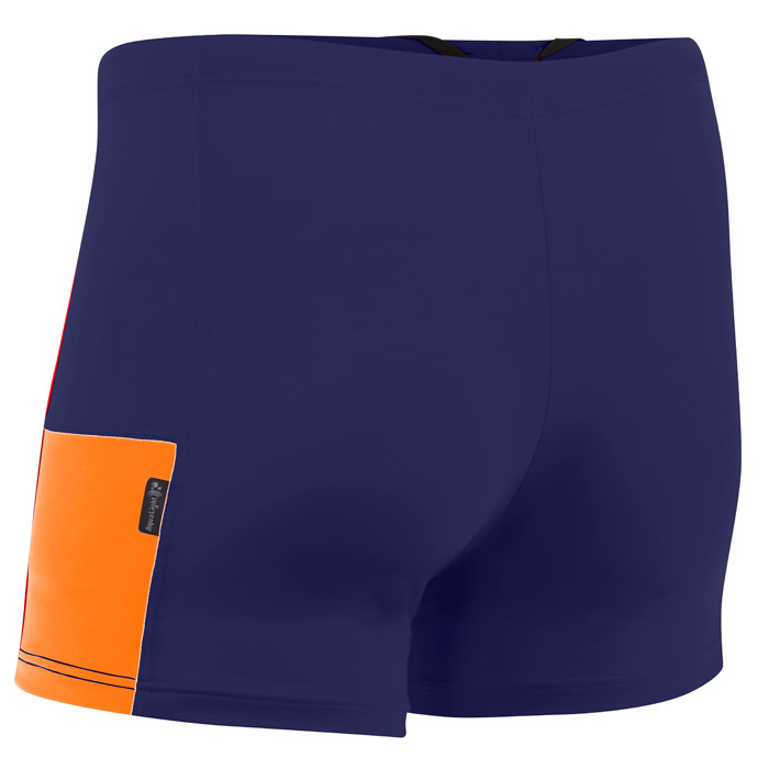 Aqua Sphere Noah Boys Swim Shorts - Navy / Orange