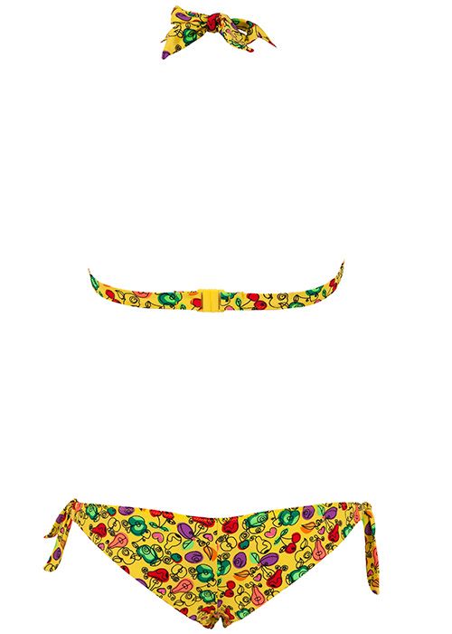 Arena Little Fruit Neckholder Bikini Yellow