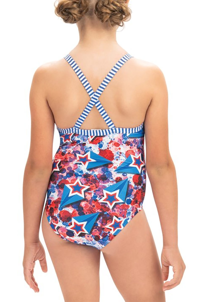Uglies Girl's Liberty Print Swimsuit