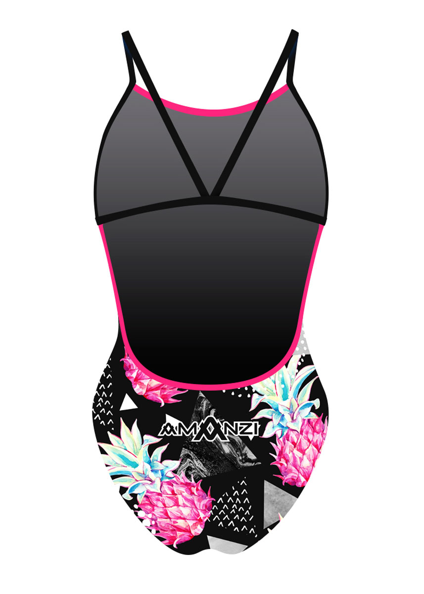 AMANZI Women's Havana Pro Back Swimsuit