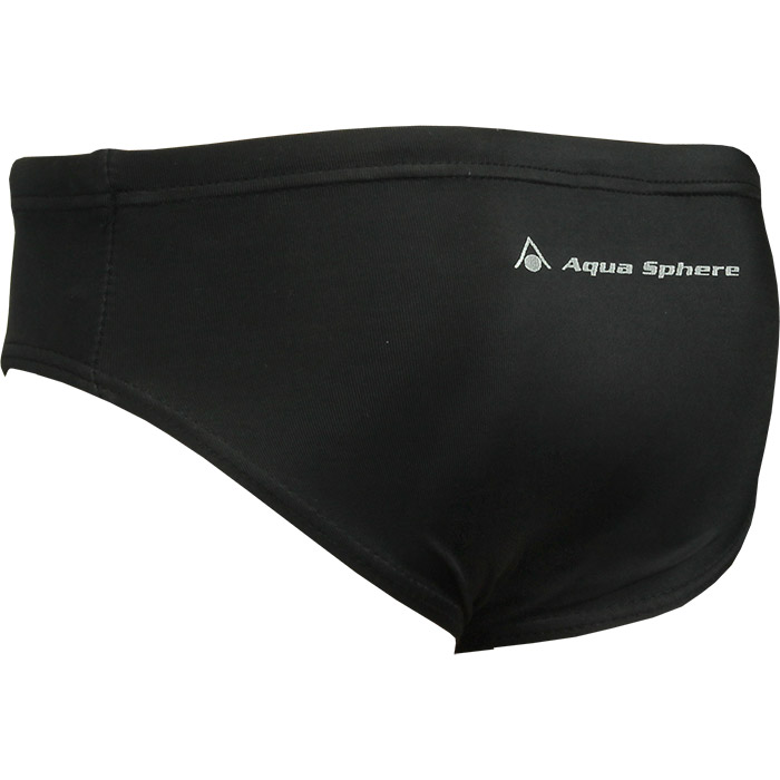Aqua Sphere Porto Rico Boys Briefs Back - Black