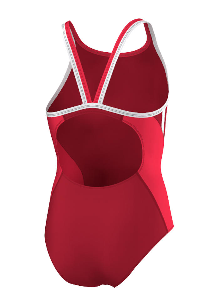 Adidas Junior Performance Swimsuit - Power Red / Ray Red