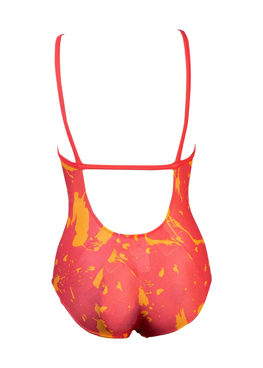 Adidas Infant One Piece Swimsuit - Orange