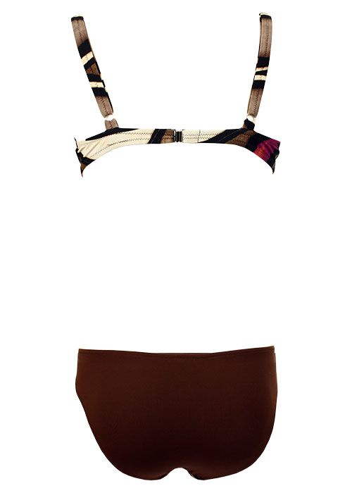 Melie & Madeleine Bruna Rosa Black/Red Bikini B Cup