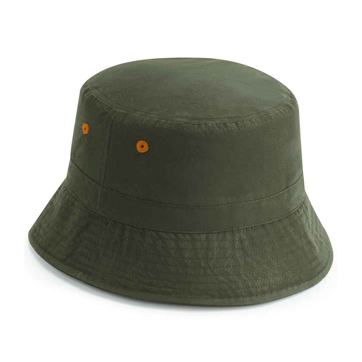 Beechfield Recycled Polyester Bucket Hat - Olive Green