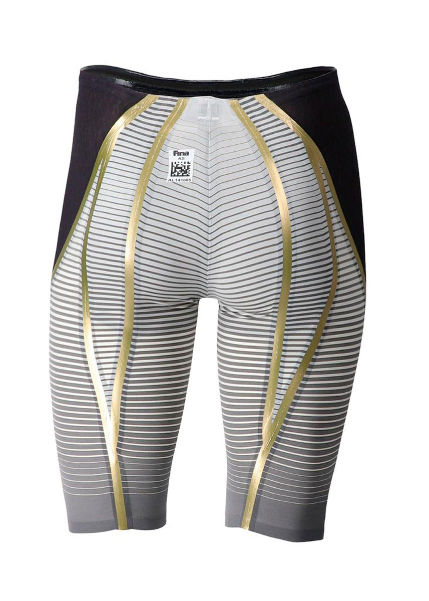 Phelps Men's Matrix High Waist Jammer - Black/ White