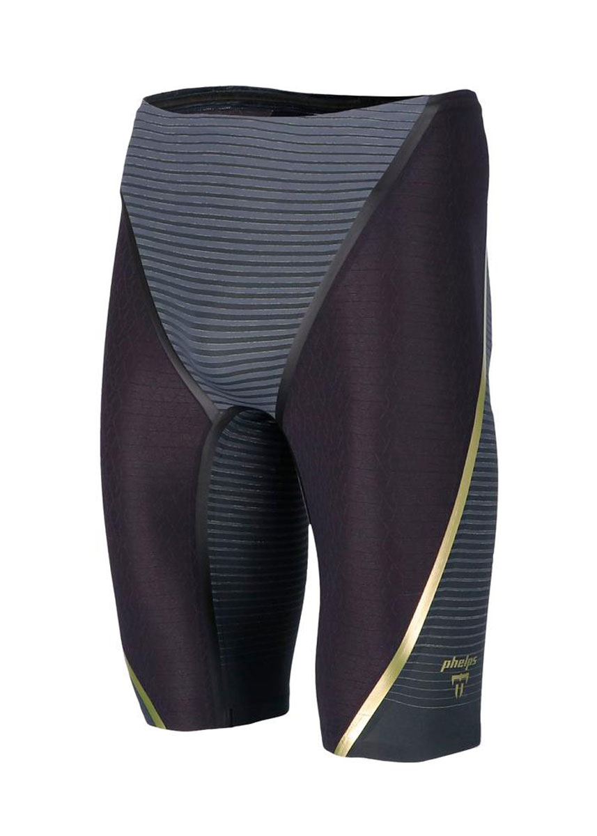 Phelps Men's Matrix High Waist Jammer - Black/ Grey