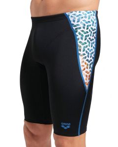 Arena Planet Water swim jammer - Black / White
