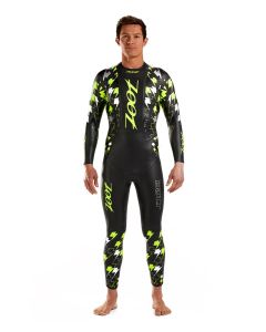 Zoot Men's Bolt Wetsuit - Yellow / Silver