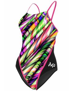 MP Michael Phelps Girls Margareta Racerback Swimsuit
