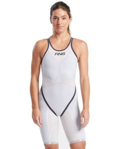 FINIS HydroX Openback Kneesuit - White