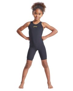 Finis Junior Girls Fuse Openback Kneeskin - Black