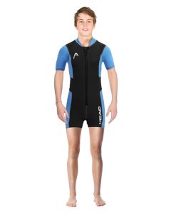 Head Junior Light Shorty - Black/Blue 