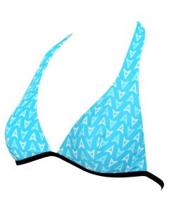 Diana Girls Twin Halter Bikini Top - Turquoise