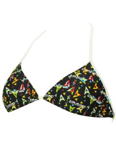 Diana Womens Twin Tri Bikini Top 