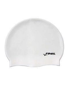 Finis Solid Silicone Cap White
