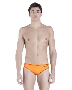 Akron Men's Addison Evo Bicolour Brief- Orange / Black