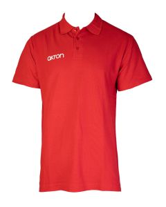 Akron Junior Break Polo Shirt - Red