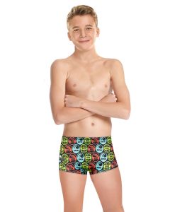 Turbo Boy's Tribal Super Tank Trunks - Multicoloured