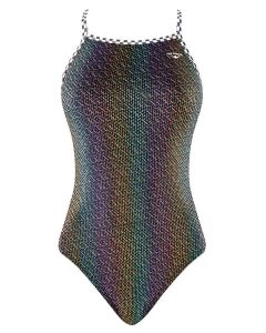 The Finals Kids Glitz and Glam Foil Swimsuit - Multi