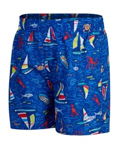 Speedo Printed 11" Watershort - Cobalt / Blue / Watermelon