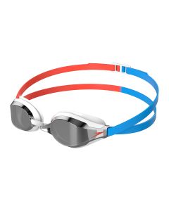 Speedo Fastskin Speedsocket 2 Mirrored Goggles - Siren Red / Picton Blue