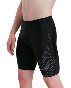 Speedo Medley Logo Jammer - Black/ Ardesia