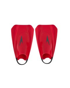 Speedo Fury Training Fin - Lava Red / Grey