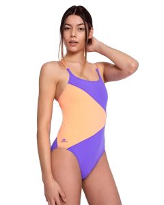 Turbo Womens Island Swimsuit - Purple / Orange