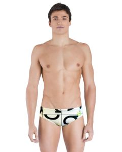 Akron Boy's Harlem Brief - White / Black