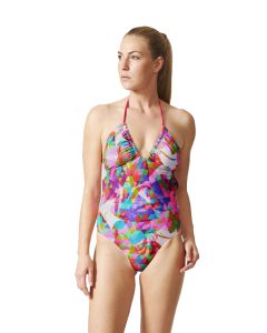 Adidas Womens Beach One Piece Costume Pink 